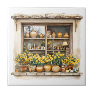 Italian Spring Clipart Tile