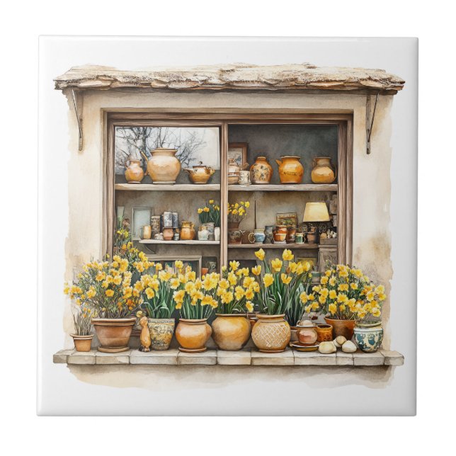 Italian Spring Clipart Tile (Front)
