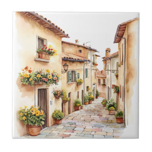 Italian Spring Clipart Tile