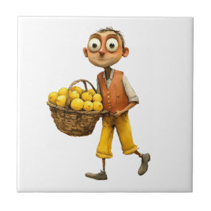 Italian Spring Clipart Tile