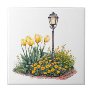 Italian Spring Clipart Tile