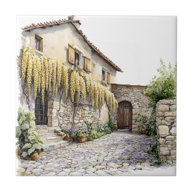 Italian Spring Clipart Tile (Front)