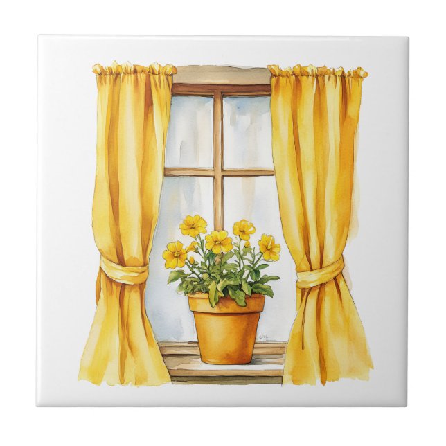 Italian Spring Clipart Tile (Front)