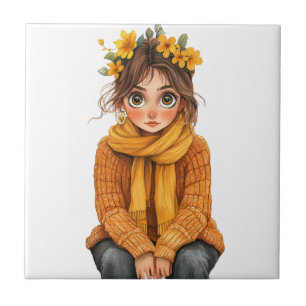 Italian Spring Clipart Tile