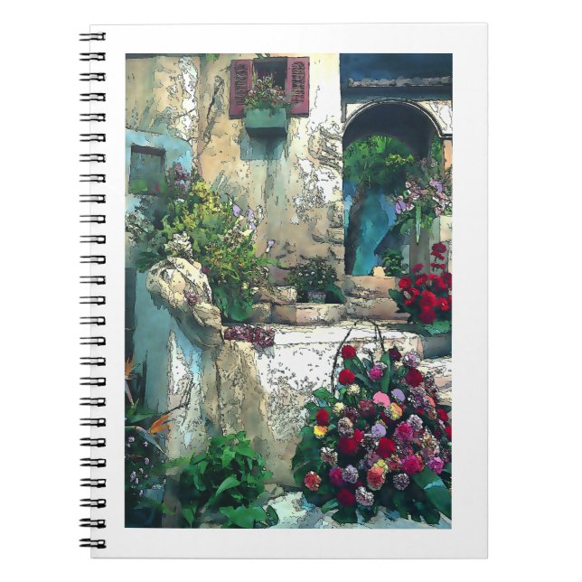 Italian Steps#2-Notebook Spiral Notebook (Front)