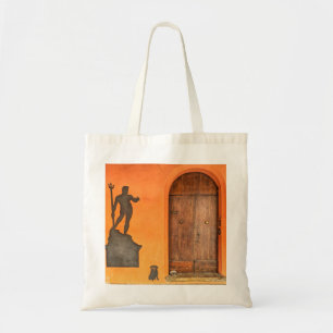 Italian Street Art Door Tote Bag