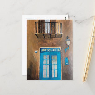 Italian Street   Sicily   Travel   Door Postcard