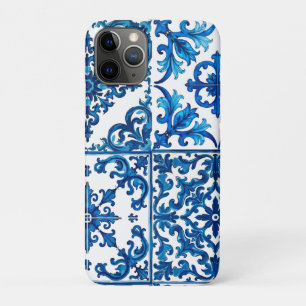 Italian style,Mediterranean,mosaic,blue, Case-Mate iPhone Case
