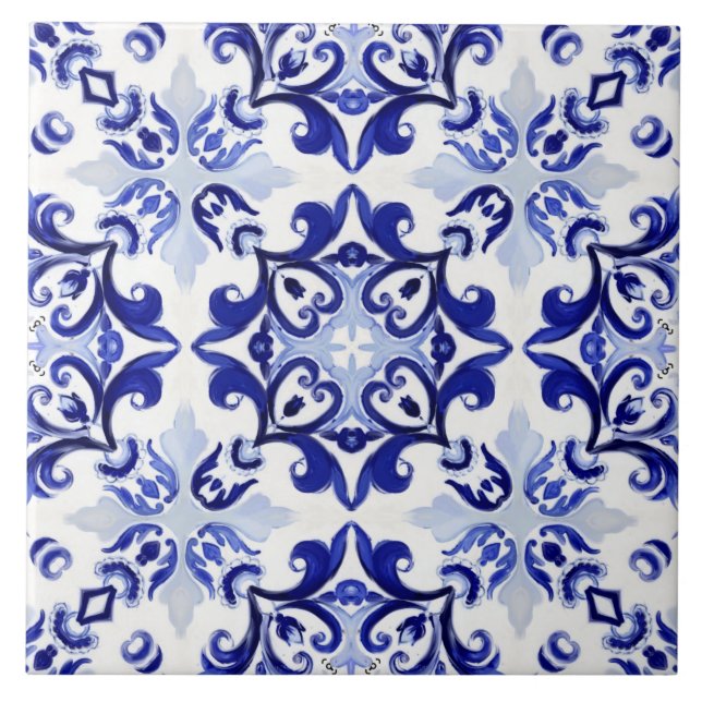 Italian style,tiles,majolica All-Over Print Tile (Front)
