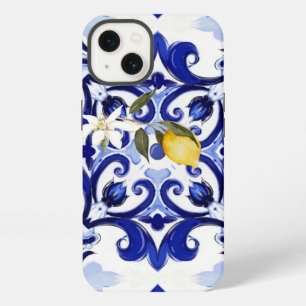 Italian style,tiles,majolica,lemon ,All-Over Print iPhone 13 Case