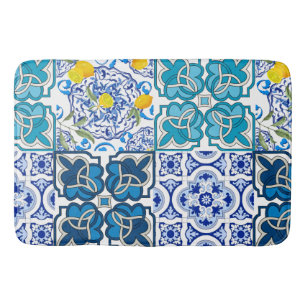 Italian style  ,vibrant          bath mat