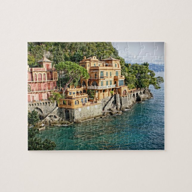 Italian Summer House - 8x10 - 110 pcs. Jigsaw Puzzle (Horizontal)