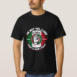 Italian Talking Style – Bold and Expressive Tee