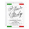 Italian Themed Dinner | Rehearsal Dinner Invite