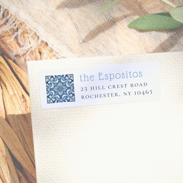 Italian Tiles | Custom Name & Address (Creator Uploaded)