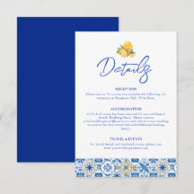Italian Tiles La Dolce Vita Destination Wedding