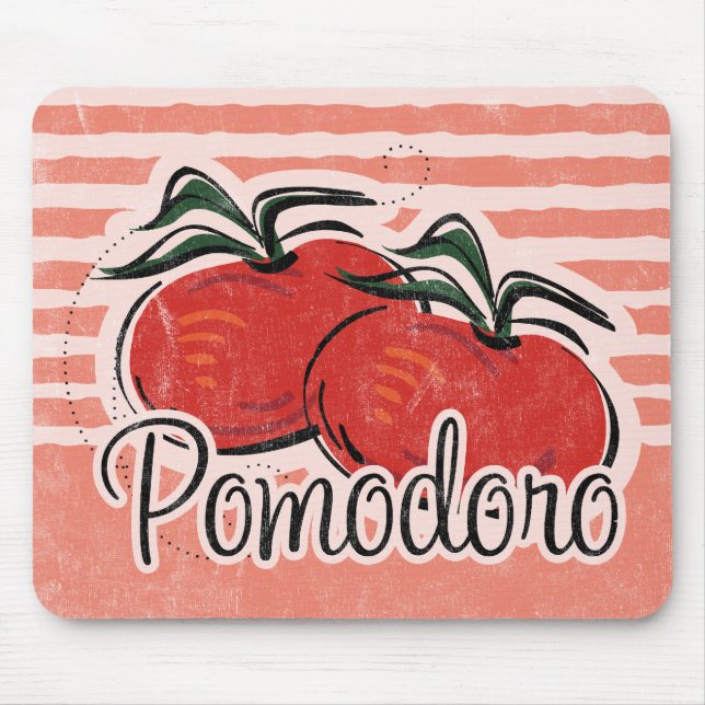 Italian Tomato Mousepad (Front)