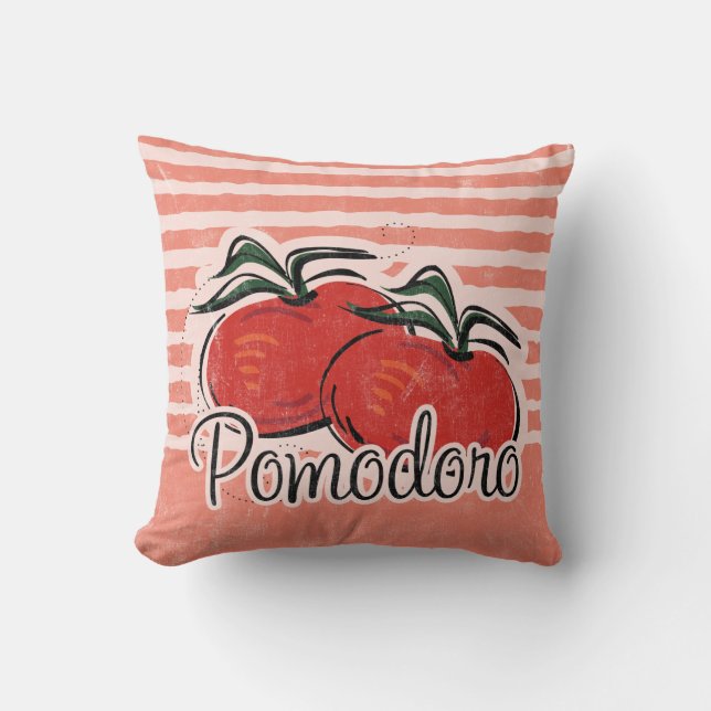 Italian Tomato Pillow (Front)