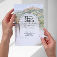 Italian Tuscany That’s Amore Bridal Shower