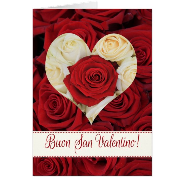 Italian Valentine's Day Roses (Front)