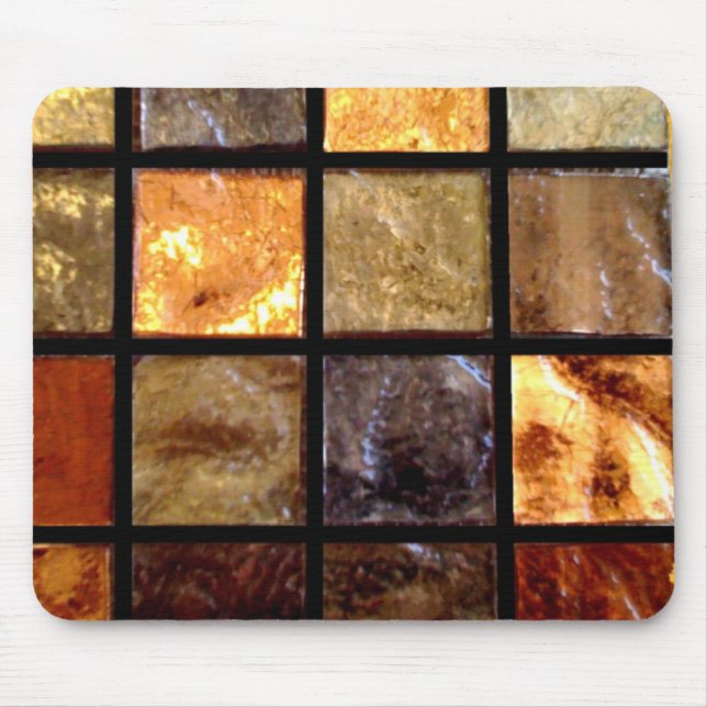 Italian Venetian Glass Mouse Pad (Front)