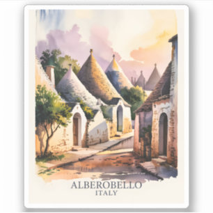 Italian Village Trulli Vintage Alberobello Puglia