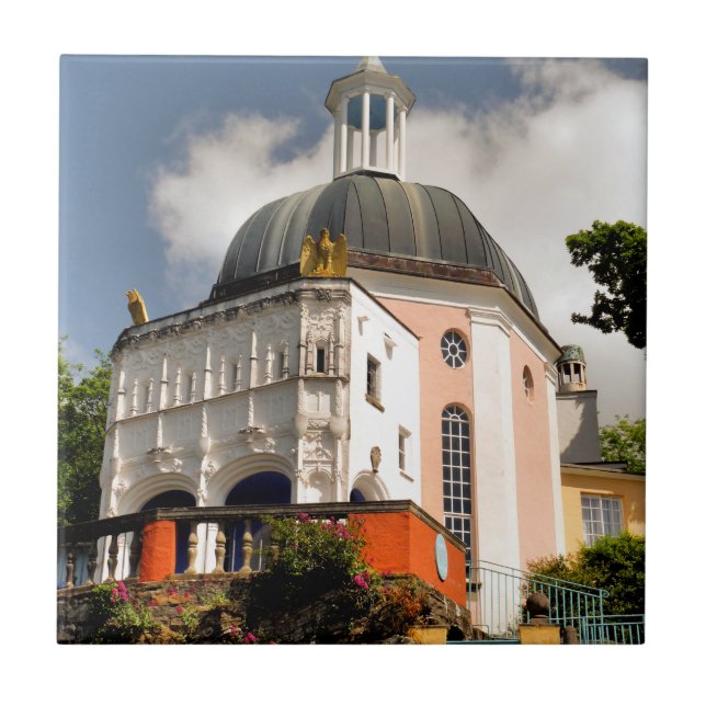ITALIAN VILLAGE WALES TILE (Front)