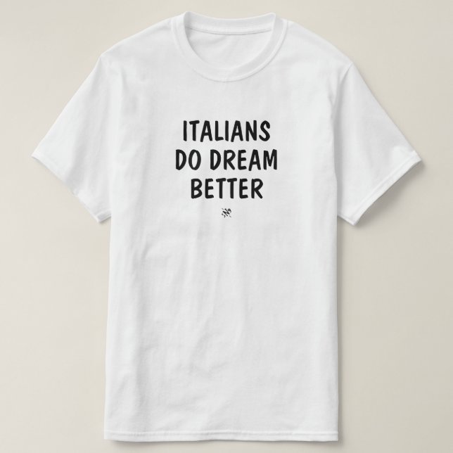 Italian way T-Shirt (Design Front)