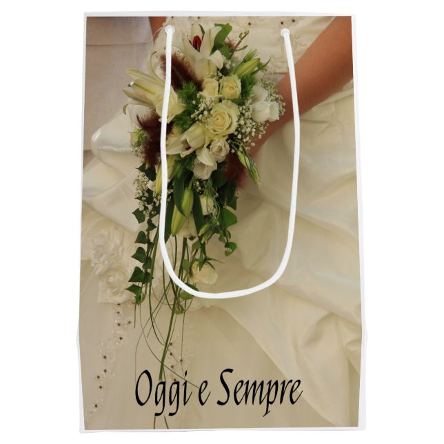 Italian Wedding congrats gift bag (Back)