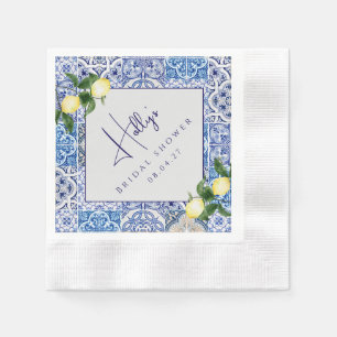 Italian Wedding Napkins   Rustic Tuscan Style