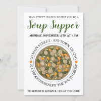 Italian Wedding Soup Bowl Supper Food Festival