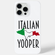 Italian Yooper iPhone case