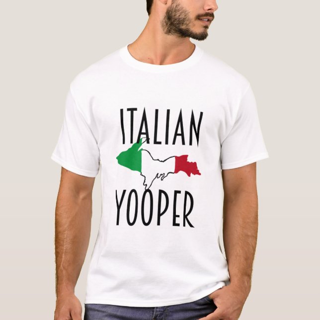 Italian Yooper T-Shirt (Front)