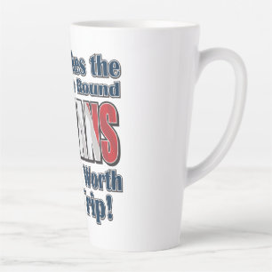 Italiand Make the World Go Round Latte Mug