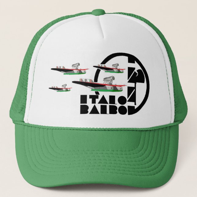 ITALO BALBO TRUCKER HAT (Front)