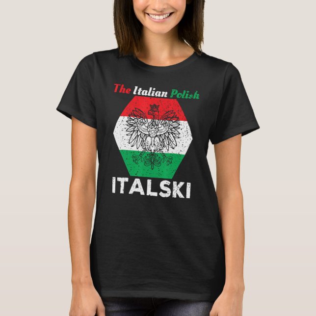 Italski the Italian Polish Hybrid T-Shirt (Front)