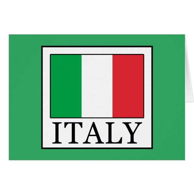 Italy (Front Horizontal)