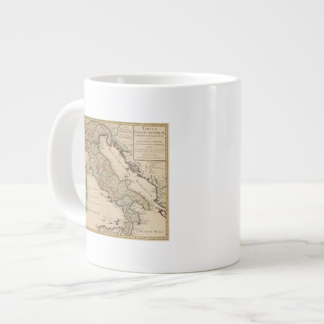 Italy 16 large coffee mug (Front Left)