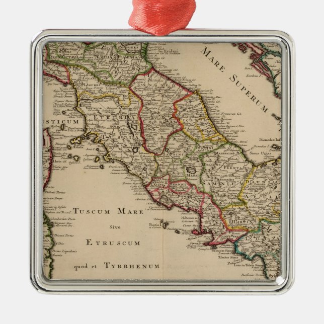 Italy 16 metal tree decoration (Front)