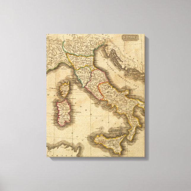 Italy 18 canvas print (Front)