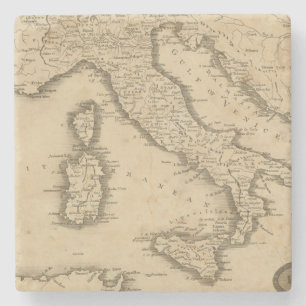Italy 18 stone coaster