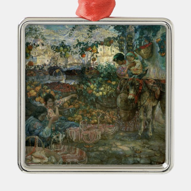 Italy, 1911 metal tree decoration (Front)