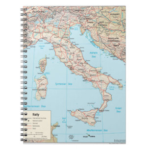 Italy 1 spiral notebook