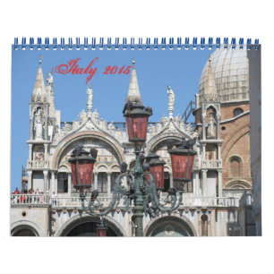 Italy 2015 photography calendar