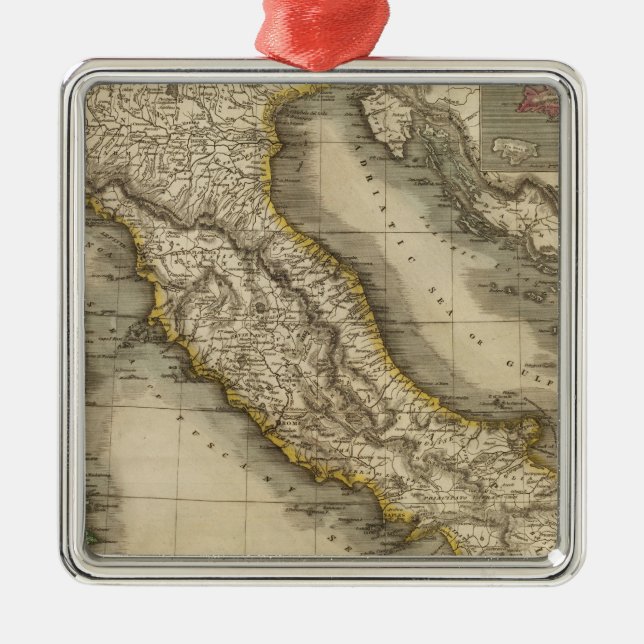 Italy 22 metal tree decoration (Front)