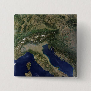 Italy 2 15 cm square badge