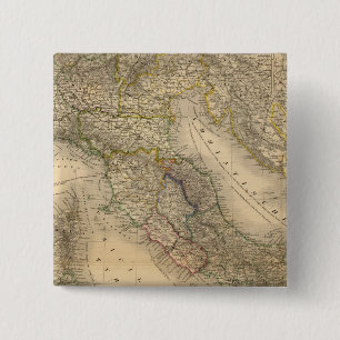 Italy 2 15 cm square badge