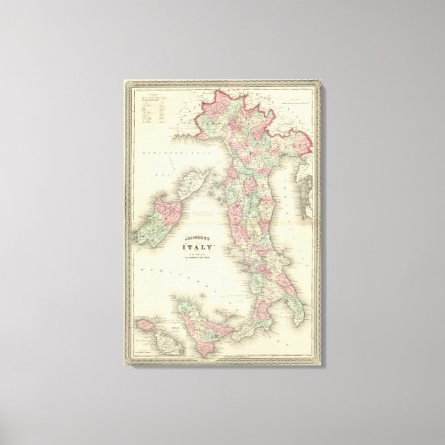 Italy 6 canvas print (Front)
