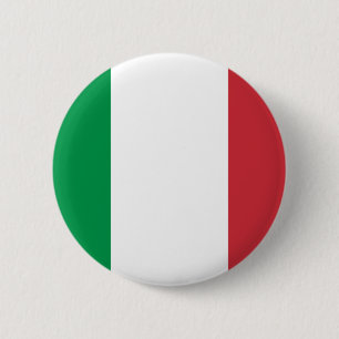 italy 6 cm round badge
