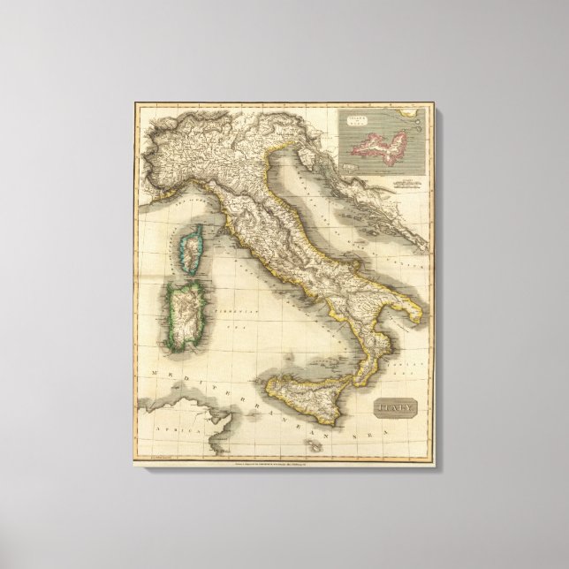 Italy 8 canvas print (Front)